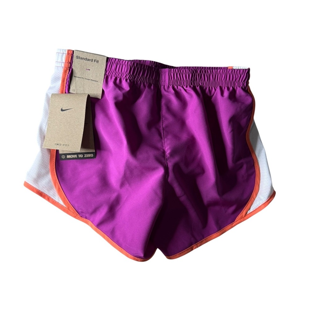 Nike Icon Clash Training Shorts Purple Orange Dri-Fit Standard Fit Girls XL‎ NWT - Picture 2 of 6